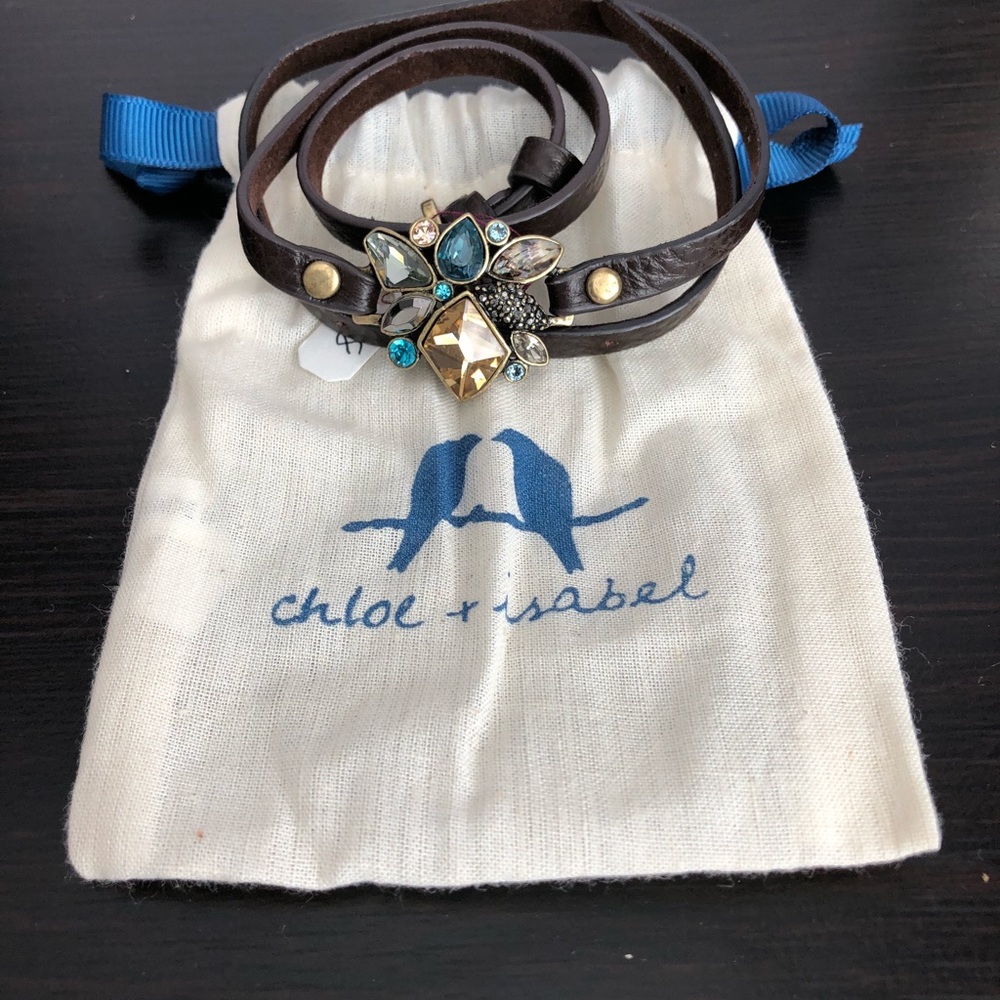 Chloe and Isabel leather bracelet